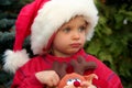 Christmas baby Royalty Free Stock Photo