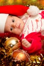 Christmas baby Royalty Free Stock Photo