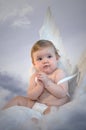 Christmas Baby Angel Royalty Free Stock Photo