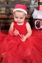 Christmas Baby Royalty Free Stock Photo