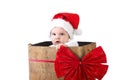 Christmas Baby Gift Royalty Free Stock Photo