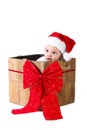 Christmas Baby Gift Royalty Free Stock Photo