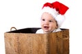 Christmas Baby Gift Royalty Free Stock Photo