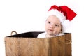 Christmas Baby Gift Royalty Free Stock Photo