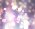 Christmas background of bokeh lights Royalty Free Stock Photo