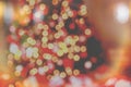 Christmas background bokeh . Place under the text. Design. Christmas tree. Garland. Twinkles. Christmas background under the text Royalty Free Stock Photo