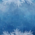 Christmas background, borders, frames, pine twigs Royalty Free Stock Photo