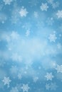 Christmas background card pattern snow snowflakes portrait format copyspace snowing