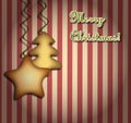 Christmas background with cookies