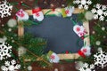 Christmas background with copy-space Royalty Free Stock Photo