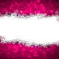 Christmas background with crystallic snowflakes. Royalty Free Stock Photo