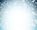 Christmas background with crystallic snowflakes. Royalty Free Stock Photo