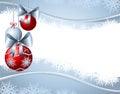 Christmas background customizable Royalty Free Stock Photo