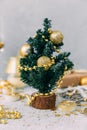 Christmas background with decorations Royalty Free Stock Photo