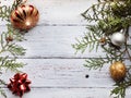 Christmas Background with empty copy space Royalty Free Stock Photo