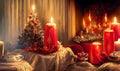 Christmas background )