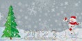 christmas background in the form of a snowman with a garland. christmas composition with place for text