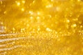 Christmas background. Golden Holiday Abstract Glitter background . Royalty Free Stock Photo