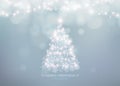 Christmas Background. Happy new year holiday type text Royalty Free Stock Photo