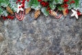 Christmas background. happy New Year. Selective focus Royalty Free Stock Photo
