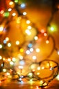 Christmas background lights light bulbs light colored circles