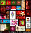 25 Christmas background MEGA collection set.