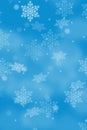 Christmas background pattern winter card portrait format snow flakes snowflakes wallpaper copyspace copy space Royalty Free Stock Photo