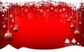 Christmas background, red background Happy New Year Royalty Free Stock Photo