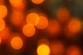Christmas background red holiday abstract light bokeh and glitter abstract red orange defocused, Gold and black glitter lights Royalty Free Stock Photo