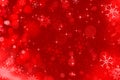 Christmas background red