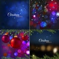 Christmas Background set