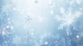 Christmas background with snow flakes Royalty Free Stock Photo