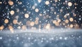 christmas background with snow Silver abstract snow falling winter christmas holiday background with sparkles and glitter Royalty Free Stock Photo
