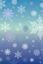 Christmas background with snow star Royalty Free Stock Photo