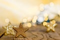 Christmas background with stars Royalty Free Stock Photo