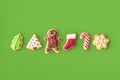 Christmas Bakery Gingerbread Cookies Concept Royalty Free Stock Photo