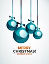 Christmas ball, bauble, New Year Concept Royalty Free Stock Photo