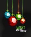 Christmas ball, bauble, New Year Concept Royalty Free Stock Photo