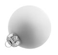 Christmas ball isolated with clipping path Royalty Free Stock Photo