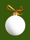 Christmas ball. ready for your logo.