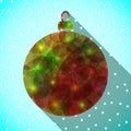 Christmas ball.Vector Royalty Free Stock Photo