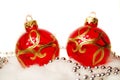 Christmas balls. Royalty Free Stock Photo