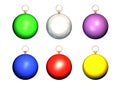Christmas balls Royalty Free Stock Photo