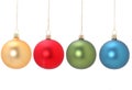 Christmas balls Royalty Free Stock Photo