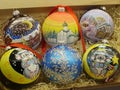 christmas balls handmade, souvenir