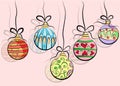 Christmas Balls illustration Vector