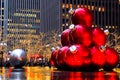 Christmas Balls in Manhattan, NYC