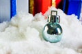 Christmas balls ,objects for emblazon in Christmas ,selective focus Royalty Free Stock Photo