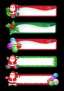 Christmas banner set Royalty Free Stock Photo