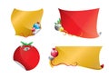 Christmas banner set 2 Royalty Free Stock Photo